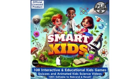 Smartkids Editable Kids' Games, Quizzes and Science Videos