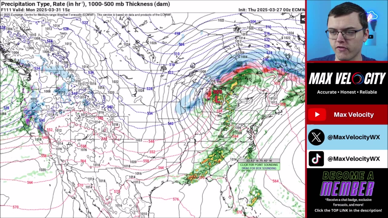 Max Velocity - Severe Weather Center A Crazy Weather Event Is About To Unfold...