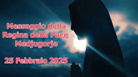 (25 FEBBRAIO 2025) - 〽️EDJUGORJE: “〽️ESSAGGIO DELLA REGINA DELLA PACE!!”😇💖🙏