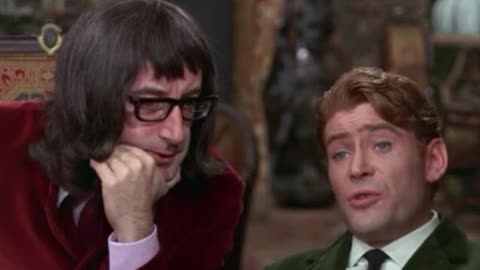 Psychiatrist couch scene with Peter Sellers & Peter O'Toole - funny bit, humor,