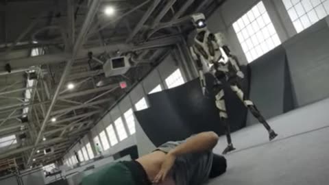 Wonder Studio Ai | Robot Fighting Humans No Mocap Suit Needed!! Robot Replaces Human Actor