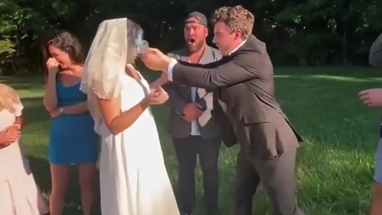 Bride TACKLES maid of honor.hd