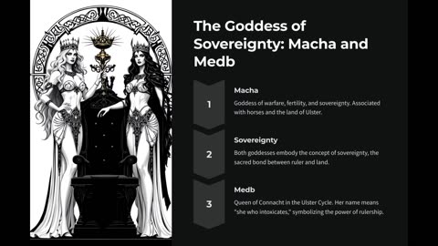 The Goddess of Sovereignty: Maca and Medb