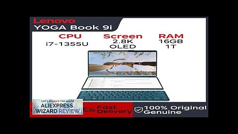 Lenovo laptop YOGA Book 9i 13.3-inch dual-screen flipbook 13th Generation i7 16G Review