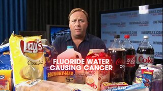 Alex Jones: Fluoride Added To The Water To Give You Cancer - 7/29/10