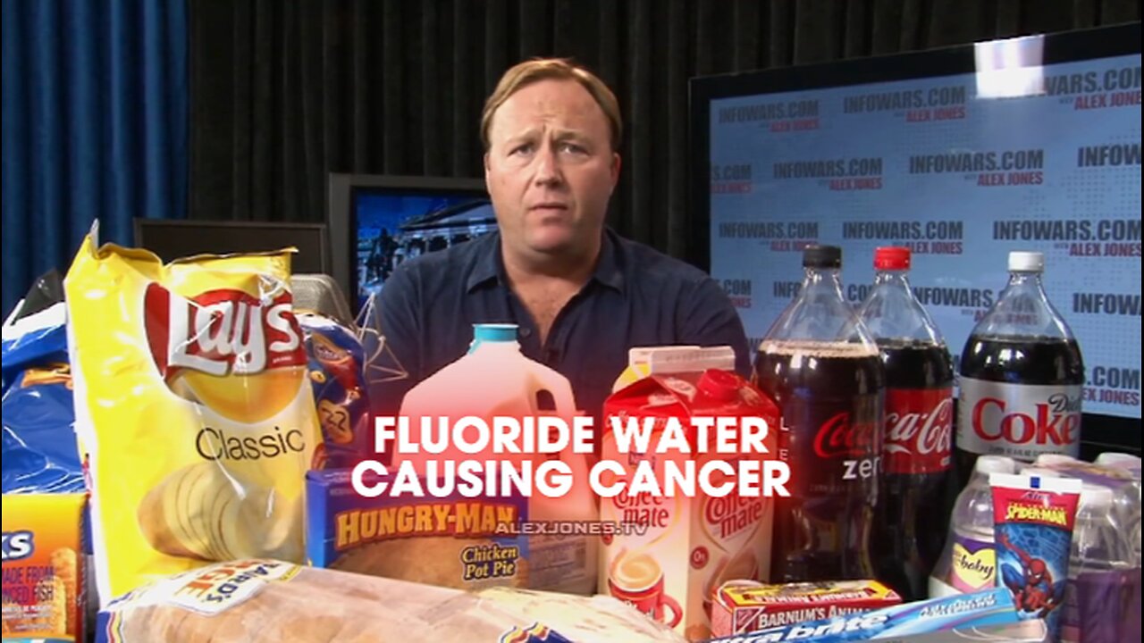 Alex Jones: Fluoride Added To The Water To Give You Cancer - 7/29/10