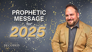 Dr. John-Michael Redenbo's prophetic message for 2025