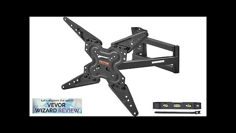 VEVOR Full Motion TV Mount Fits for Most 26-55 inch TVs Swivel Review