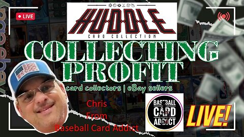 Collecting Profit Podcast Ep.110 - W/ Chris (Baseball Card Addict) Weekly Sports Cards Talk Show