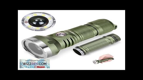 Astrolux® WP5 1350M Long Distance Throwing LEP Flashlight 3in1 with 1200LM LED Review