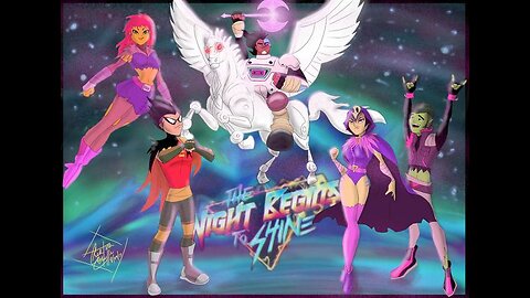 Teen Titans Go Figure! RAVEN THE NIGHT BEGINS TO SHINE PLAYTHROUGH