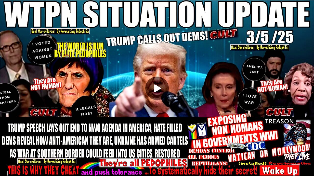 TRUMP CALLS OUT DEMS, NATO/UKRAINE & WAR W/RUSSIA, CARTEL WARS, CHILD TRAFFICKING & MORE!