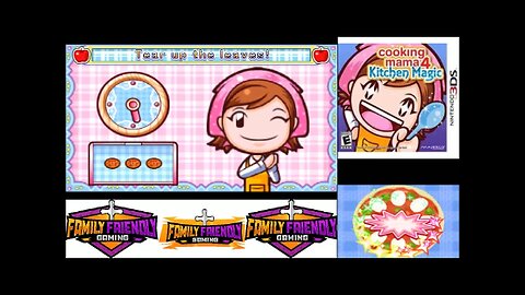 Cooking Mama 4 Kitchen Magic 3DS Pizza