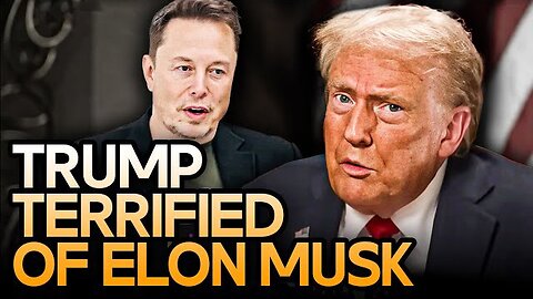 Trump Can't Stand Elon Musk But He's Too Scared To Dump Him