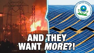 CA Battery Facility Burns, Revealing Dangerous 'Green' Agenda that Biden Just Promised MORE Money