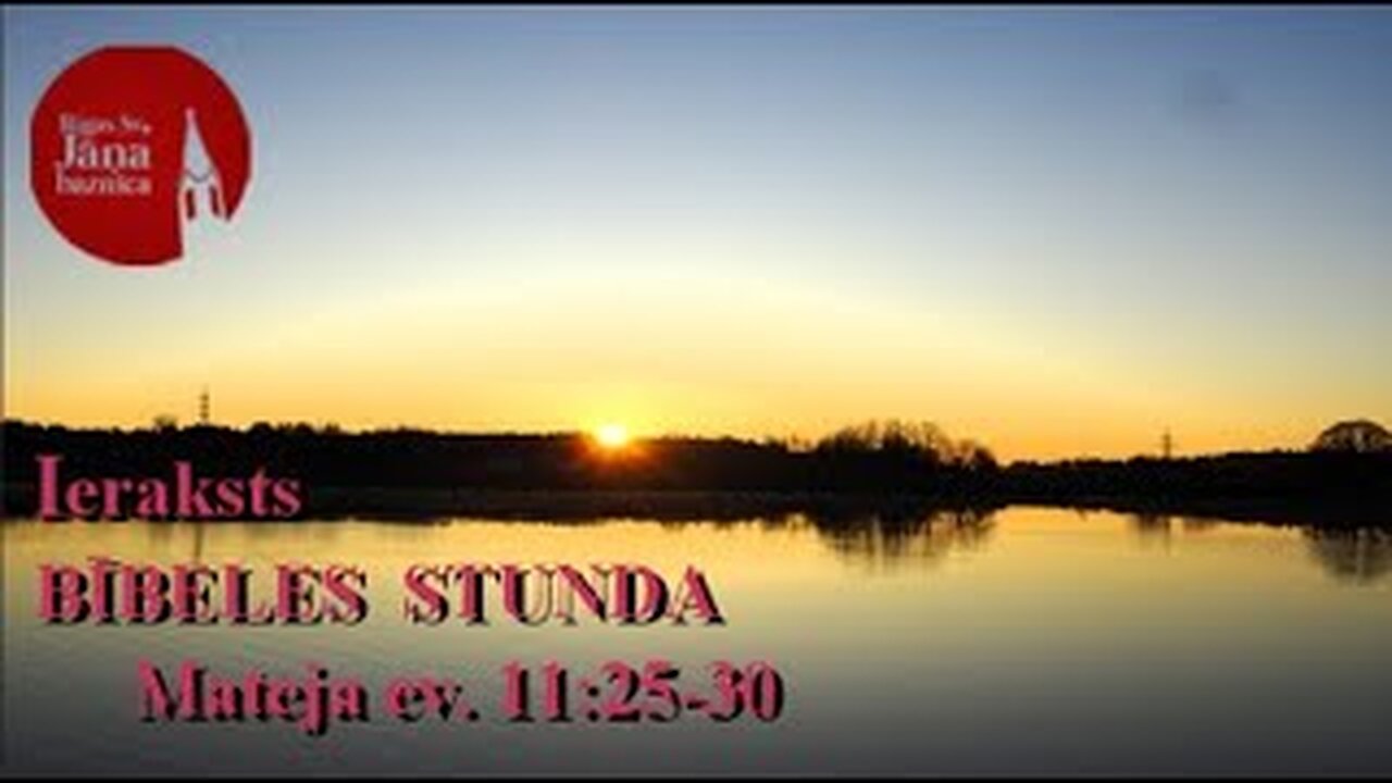 Bībeles stundas tiešraides ieraksts, 27.02.2025.