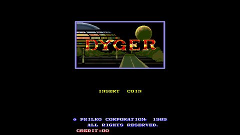 Dyger Arcade Game, Philko 1989, Longplay