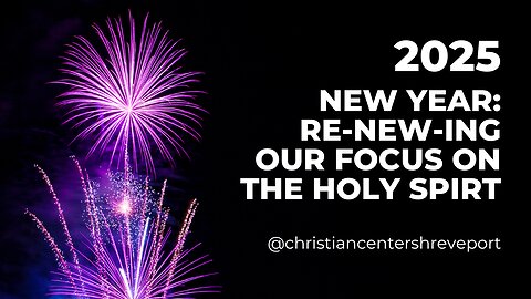 🔵 New Year: Renewing our Focus on the Holy Spirit | Noon Prayer Watch | 01.03.2025