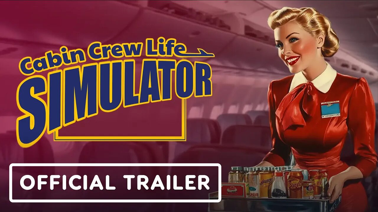 Cabin Crew Life Simulator - Official Trailer | Dames 4 Games Spring Showcase 2025