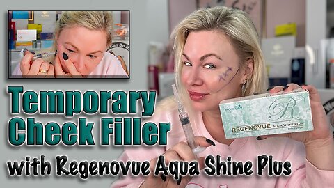 Temporary Filler with Requenovue Aqua Shine Plus, AceCosm.com and code Jessica10 saves you money