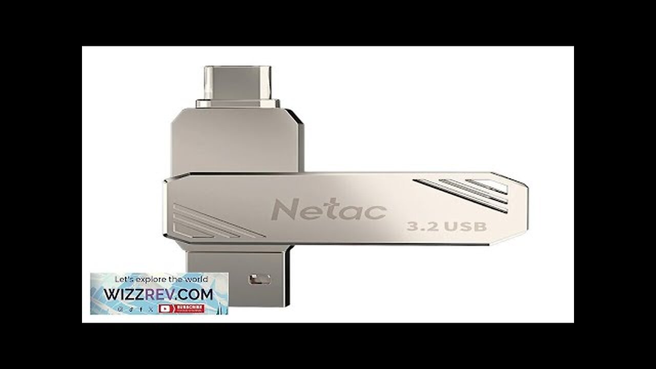 Netac US12 USB3.2 Dual U Port Flash Drive 128G Type-C+A High Speed Review