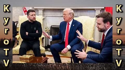 A little summary from the Zelenskyy and Trump meeting - Feb 28, 2025 (Swedish subtitles)