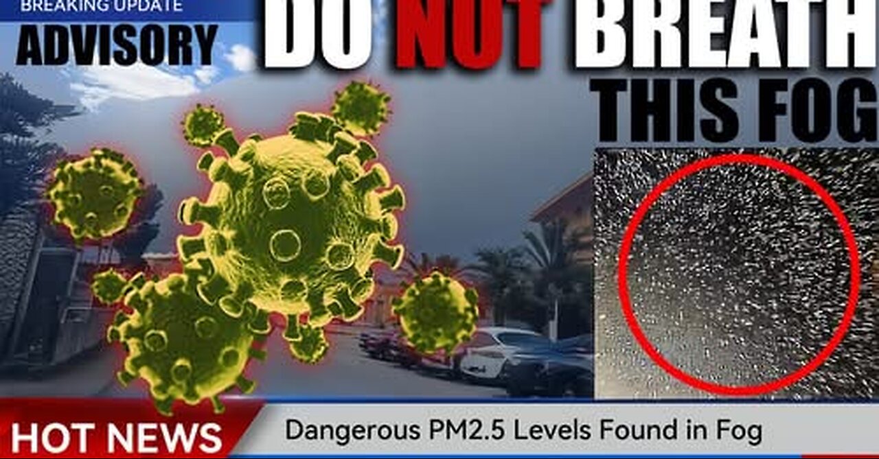 ⚠️ URGENT PSA Fog Health Hazard – Dangerous PM2 5 Levels Are Skyrocketing! Protect Yourself Now!