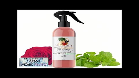 Rose Water For Locs Daily Moisturizing Refreshing Spray Rose Water For Hair Review