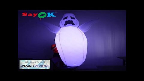 2m Pvc Inflatable Halloween Pumpkin Ghost Decoration Halloween Pumpkin With Light Review