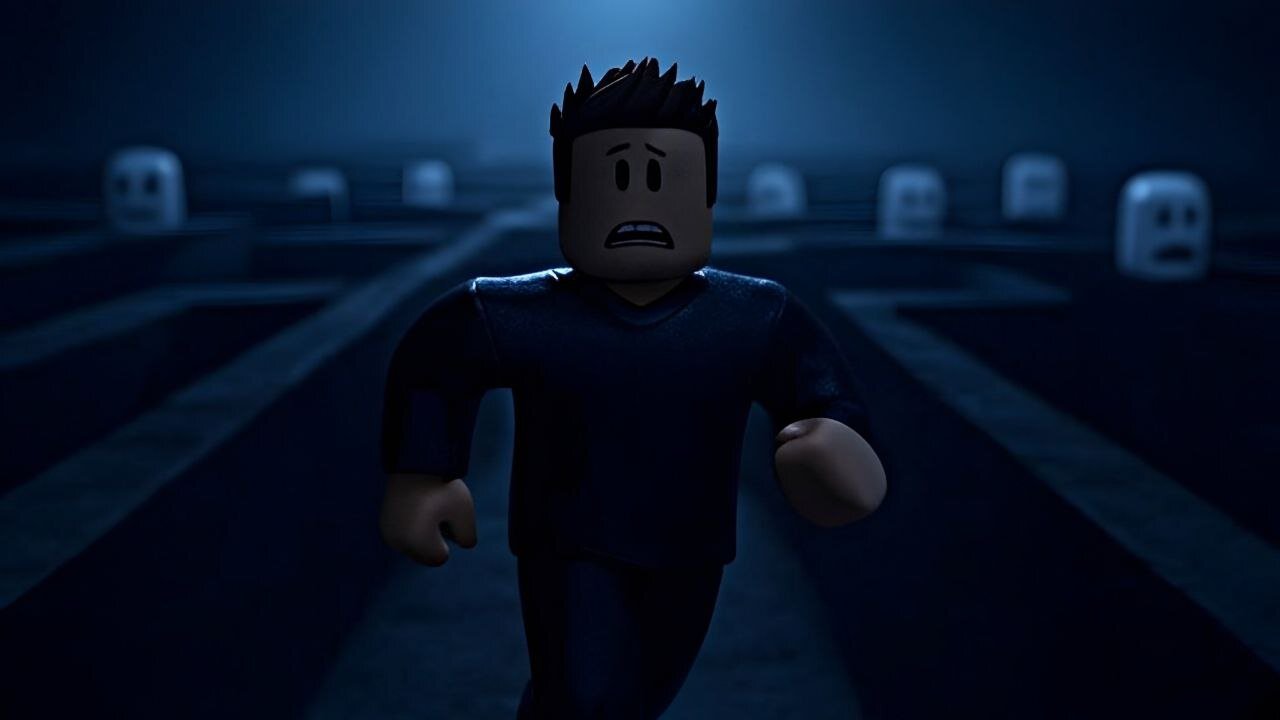 Jugando Escapa de la Cabeza en Roblox