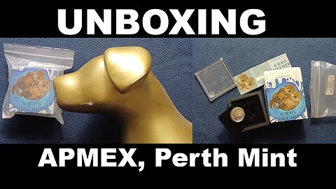 re-UNBOXING 216: APMEX, "Always Together" Tuvalu, 1/2 Ounce Silver, Perth Mint, 2020