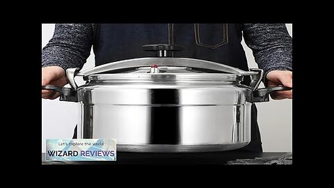 Aluminum Alloyl Large-Capacity Pressure Cooker Gas Cooker Can Use Explosion-Proof Pot Home Review