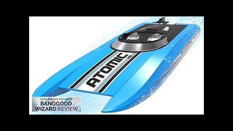 Volantexrc 2.4G 2CH 795-5 ATOMIC XS Mini RC Boat 30km/h Waterproof Reverse Review