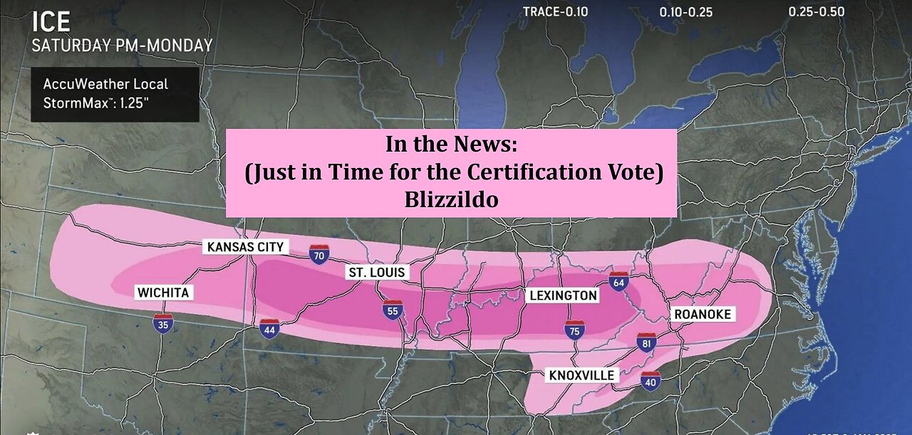 In the News: (Just in Time for the Certification Vote) Blizzildo
