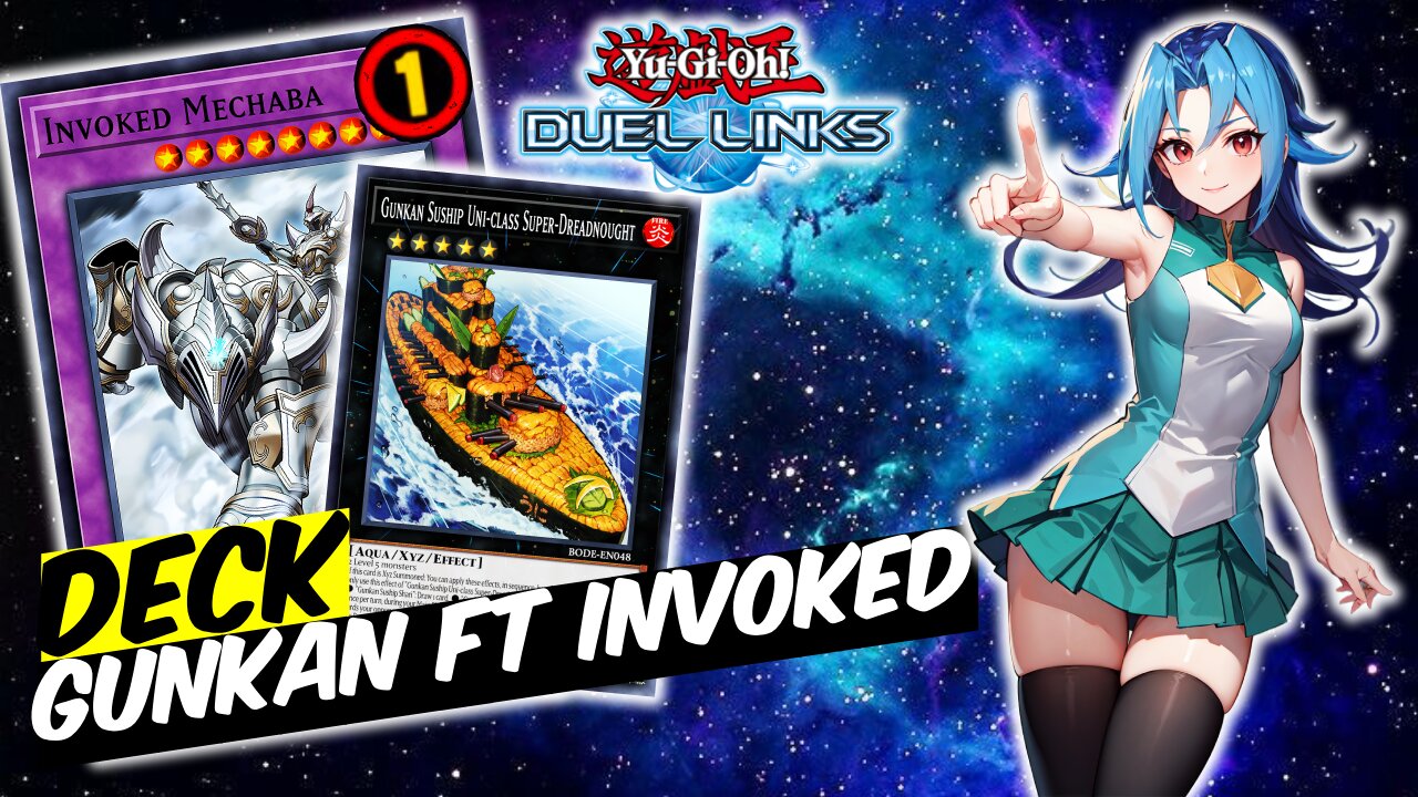 INVOKED Deck with Gunkan Sushi | an UPGRADE for the OFFENSIVE | Yu-Gi-Oh! Duel Links