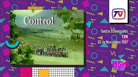 Tandas Comerciales TVN (02 de Noviembre 1987)