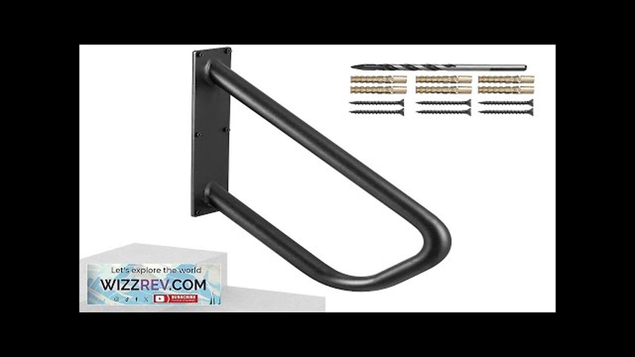 VEVOR Handrails for Outdoor Steps 18.9"Wall Mount Safety Railings for 1-2 Steps Review