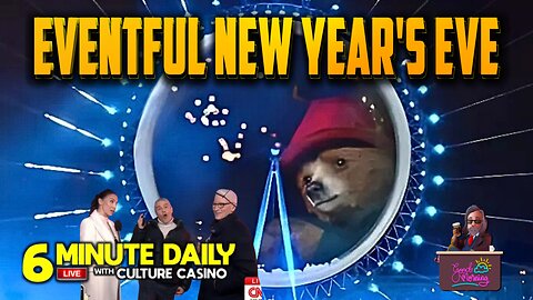 A VERY Eventful New Year's Eve. Featuring a Bear!- 6 Minute Daily Every Weekday - January 1st