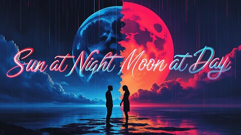 Sun at Night, Moon at Day - Synthwave Music