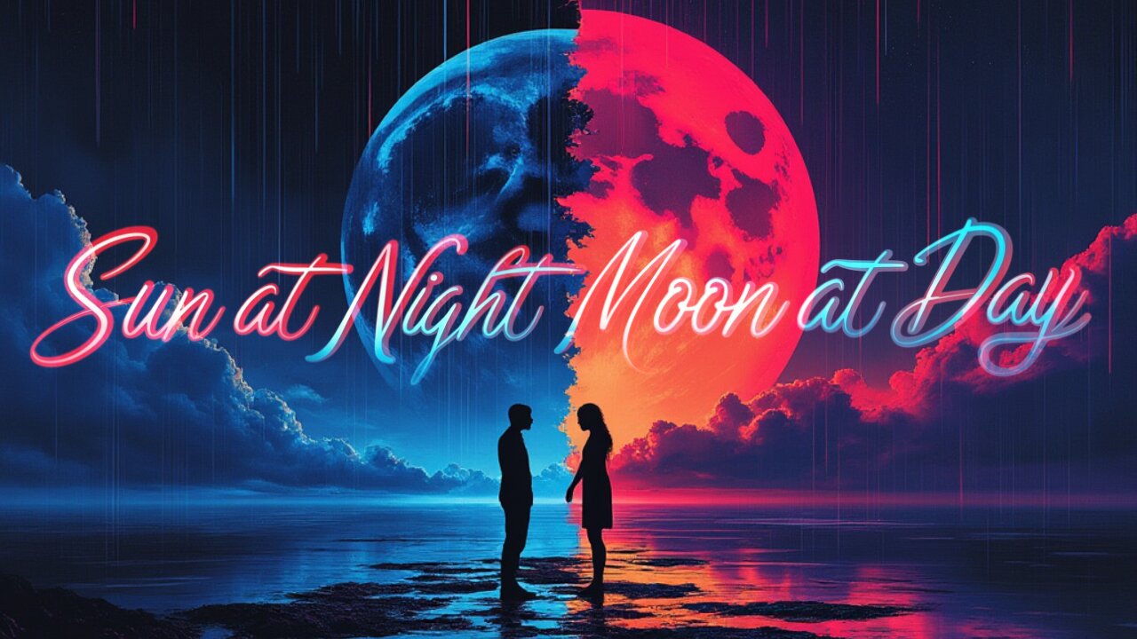 Sun at Night, Moon at Day - Synthwave Music