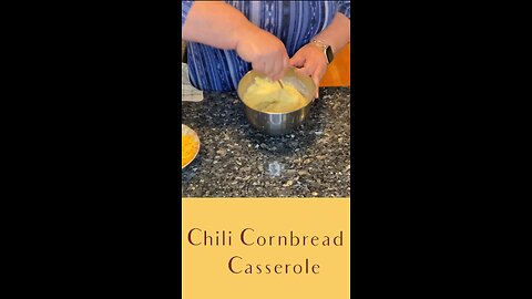 Chili Cornbread Casserole