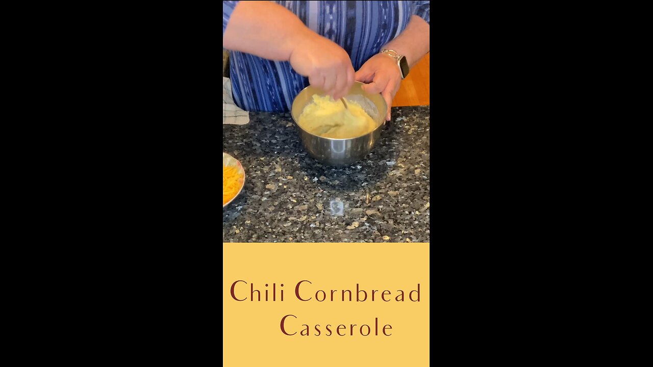 Chili Cornbread Casserole