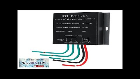 100W-800W DC 12V/24V Wind Turbine Generator Battery Charge Controller Regulator Review