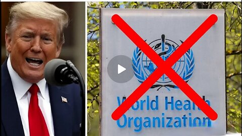 BOOOOM! Trump Announces Plans to PULL the U.S. OUT of the WHO on Day 1