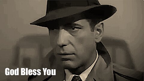 Casablanca's Final Scene || Ingrid Bergman Says "God Bless You" !!