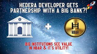 Hedera Developer Gets Partnership With A BIG BANK?!