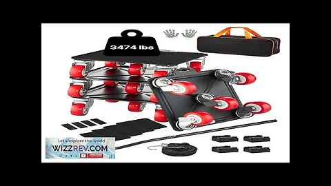 VEVOR Furniture Dolly Heavy Duty Furniture Mover with 5 Wheels 3474 lbs Review