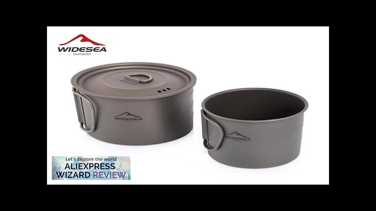 Widesea Camping Mug Titanium Cup Tourist Tableware Picnic Utensils Outdoor Kitchen Equipment Review