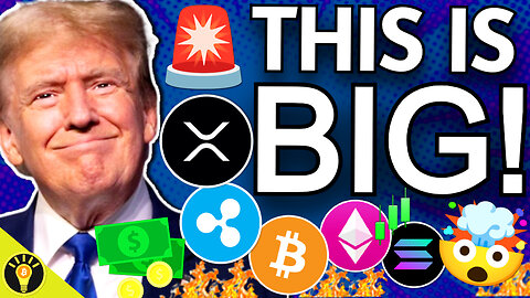 🚨TRUMP CONFIRMS CRYPTO RESERVE WILL INCLUDE XRP, SOLANA, CARDANO, BITCOIN & ETHEREUM!