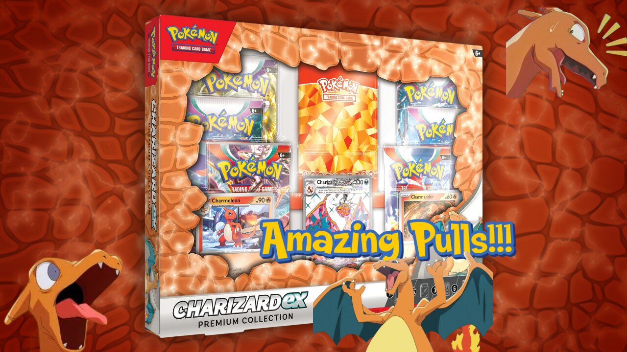 Amazing Pulls! Opening a Charizard ex Premium Collection Box